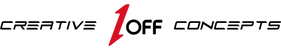 1off creative concepts logo
