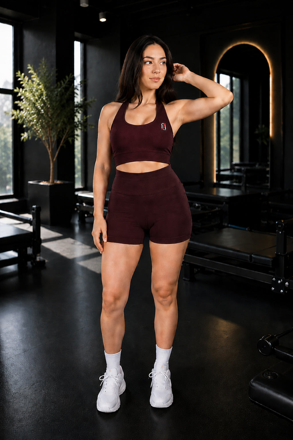 1-Off Two-piece set Top Shorts